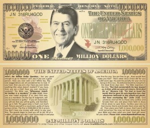 Fake Million Dollar Gospel Tract