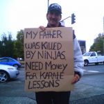 homeless ninja homeless ninja
